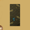 Coffee Brown flower design Cotton Printed Lungi