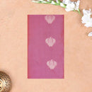 Punch Pink with Green Soft Silk Saree