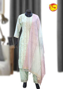 Light Pista Green Ladies Branded Readymade Chudi Set - Thenianantham