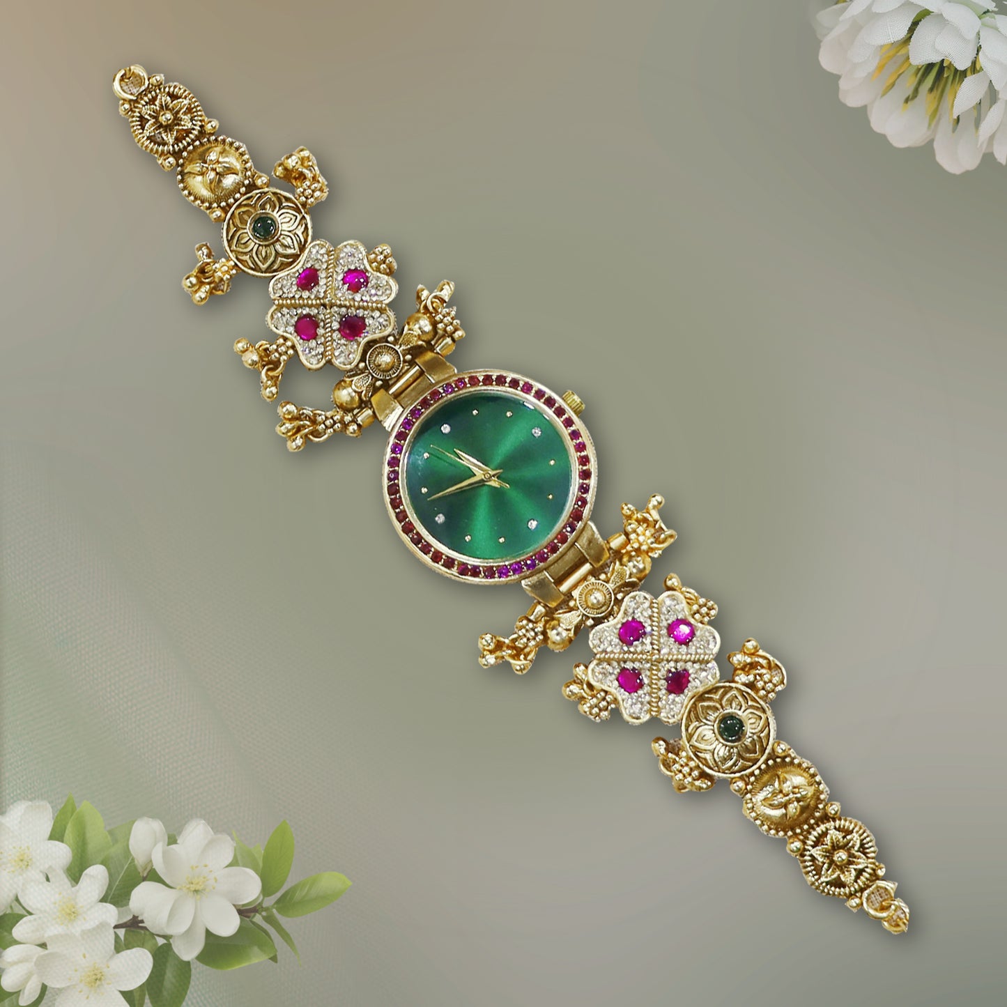 Antique Trending Jadau Watch