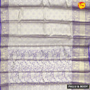 Gold with Lavender Traditional Soft Silk Saree - Thenianantham