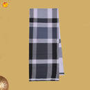 Men’s Checked Cotton Stitched Lungi