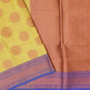 Yellow Colour Fancy Weaving Saree