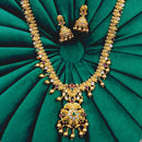 Antique Aaram with jhumkas