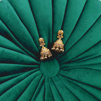 Antique Aaram with jhumkas