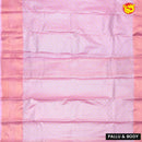 Light pink semi bridal silk saree