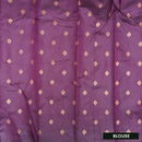 Baby Aqua with Purple Gopuram Semi Silk saree