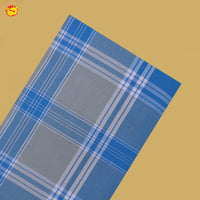 Men’s Checked Cotton Stitched Lungi