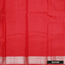 Red Colour Gold Zari Yuvana Semi Soft Silk Saree