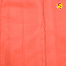 Light pink pure Arani silk saree with orangish pink pallu - Thenianantham