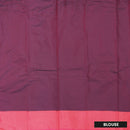 Medium Blue with Pink Arani Silk Saree