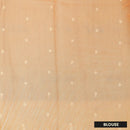 PURPLE Semi Burberry Silk Saree