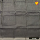 Gray Raw Silk Saree - Thenianantham
