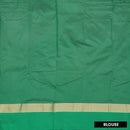 Navy Blue With  Green Border Arani Silk Saree