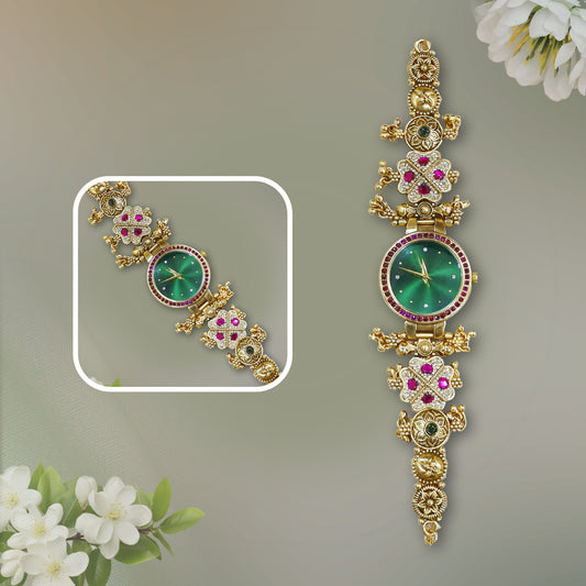 Antique Trending Jadau Watch