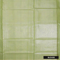Pale Green Colour Fancy Weaving Saree
