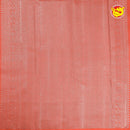 Light pink pure Arani silk saree with orangish pink pallu - Thenianantham