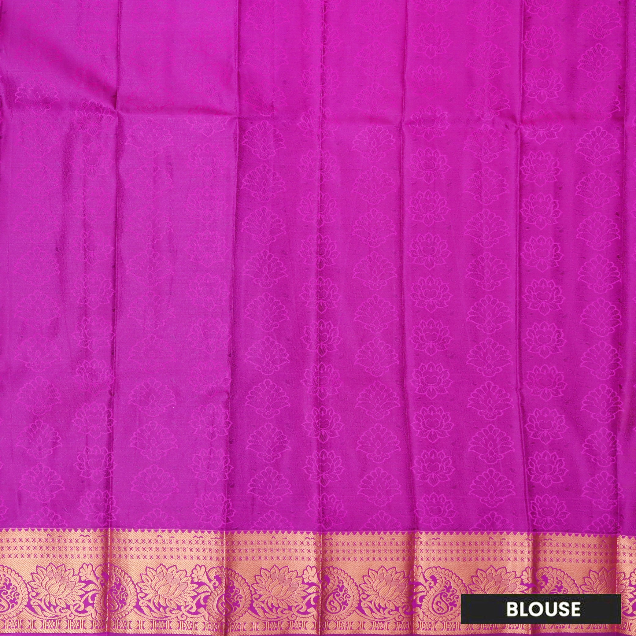 Green with Pink  Art Silk Saree