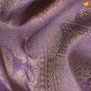 Lilac colour pure Kanchipuram silk saree - Thenianantham