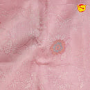 Light pink pure Arani silk saree with orangish pink pallu - Thenianantham