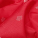 Red Colour Gold Zari Yuvana Semi Soft Silk Saree