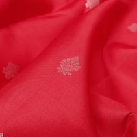 Red Colour Gold Zari Yuvana Semi Soft Silk Saree