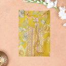 Yellow Printed Ladies Branded Readymade Long Top