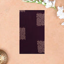 Wine purple With Sandal Zari Silk Cotton Saree