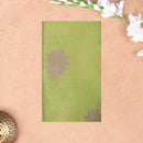 Green Colour Fancy Weaving Saree