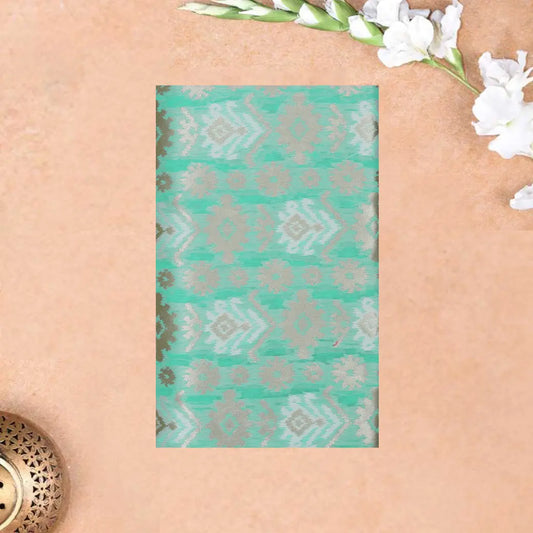 Green Colour Fancy Weaving Saree