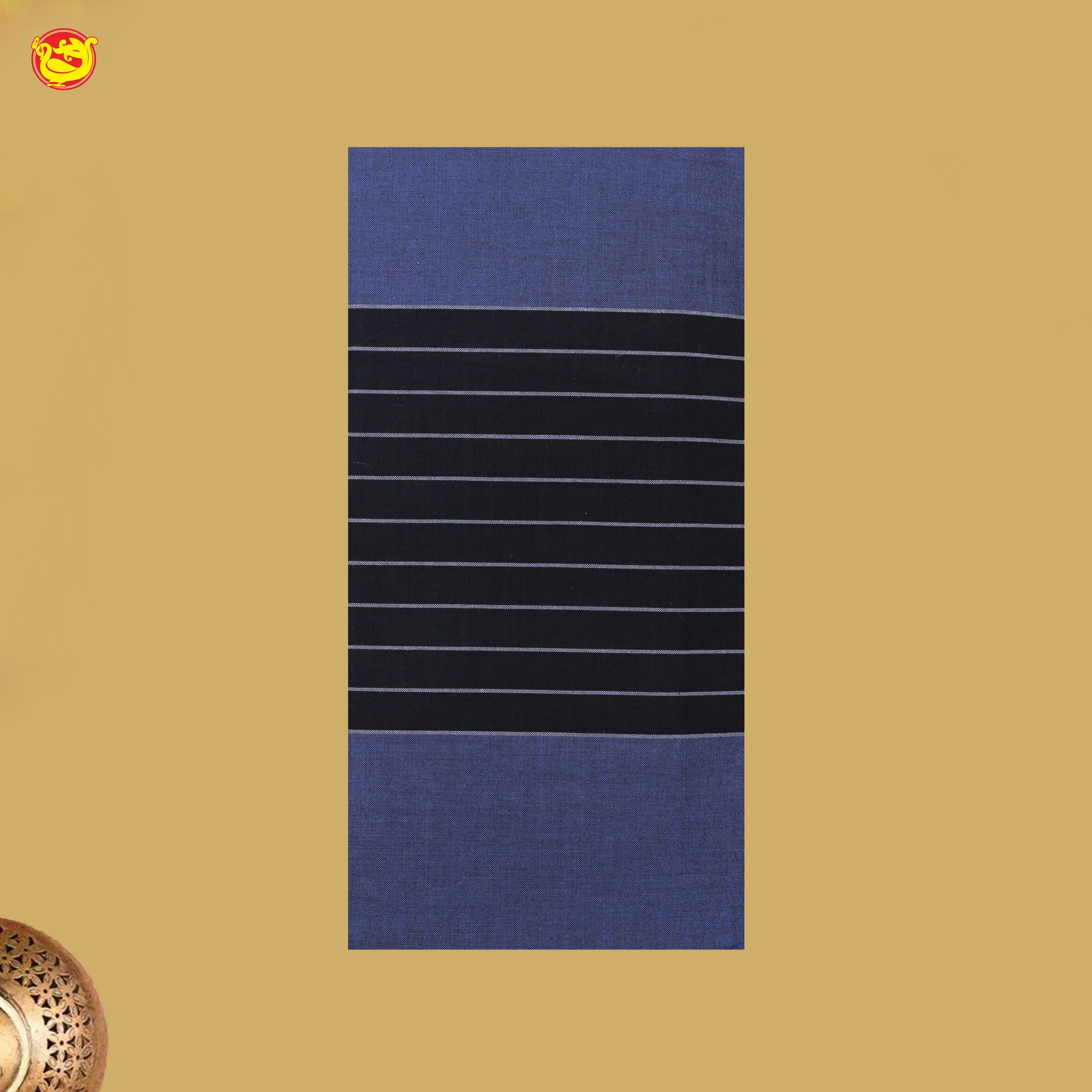 Men’s Checked Cotton Stitched Lungi