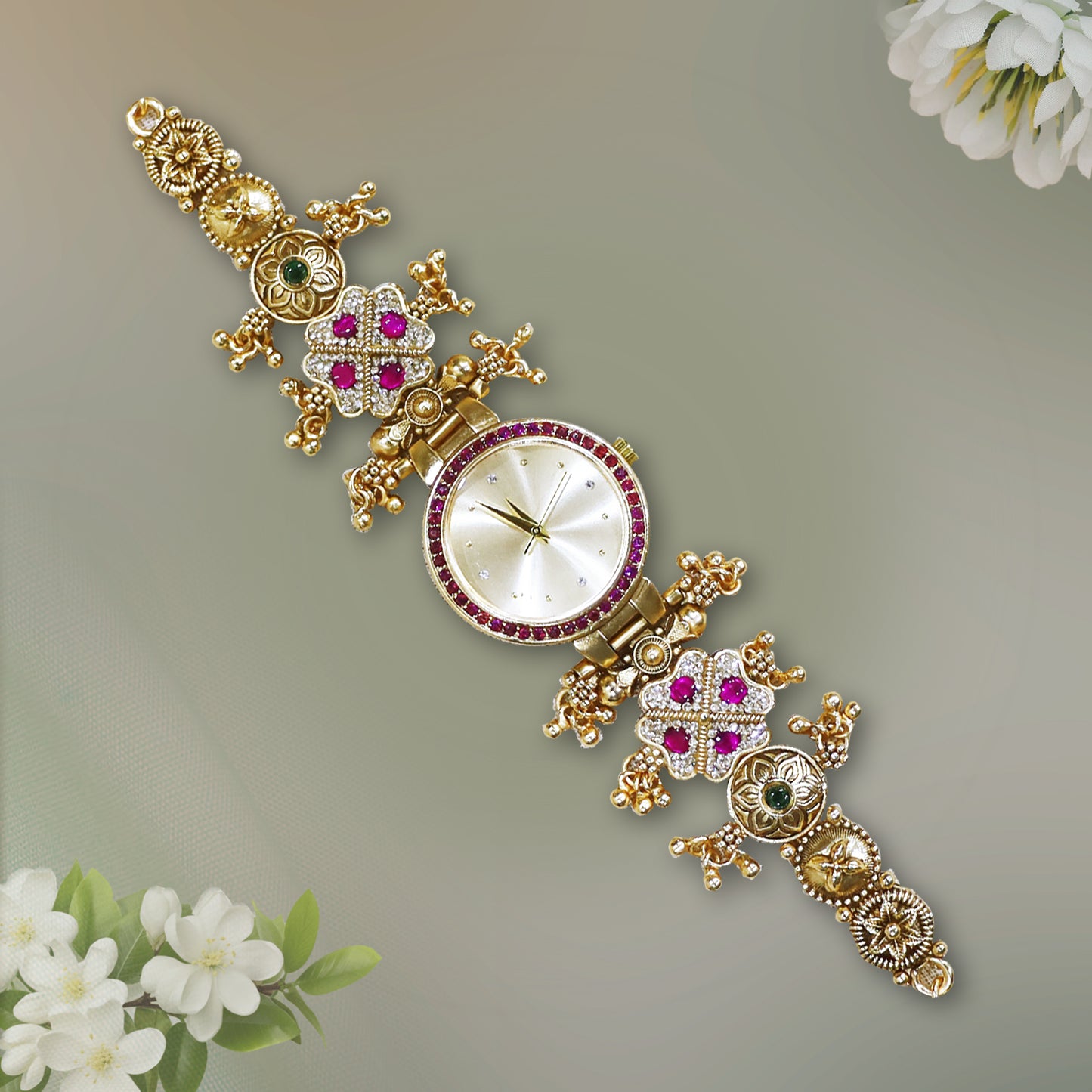 Antique Trending Jadau Watch