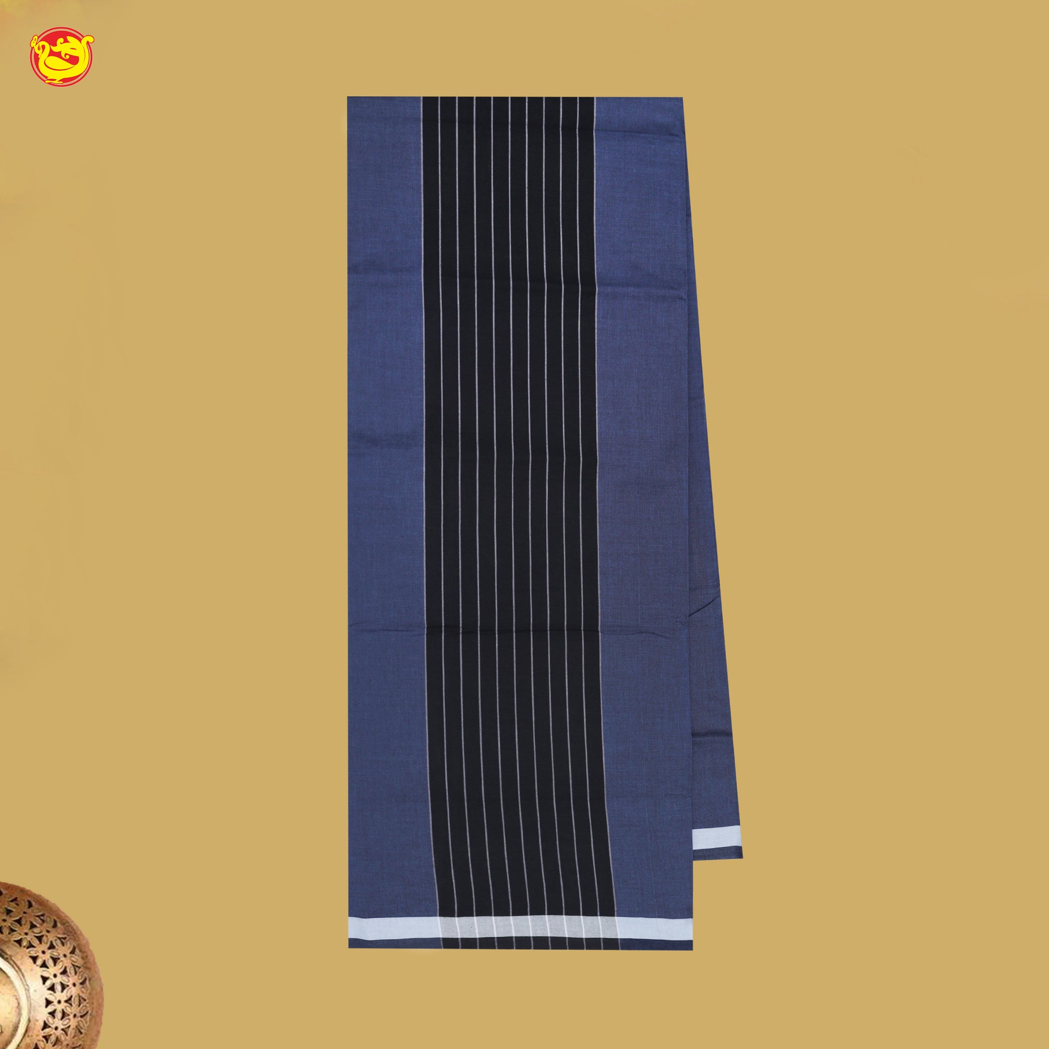 Men’s Checked Cotton Stitched Lungi