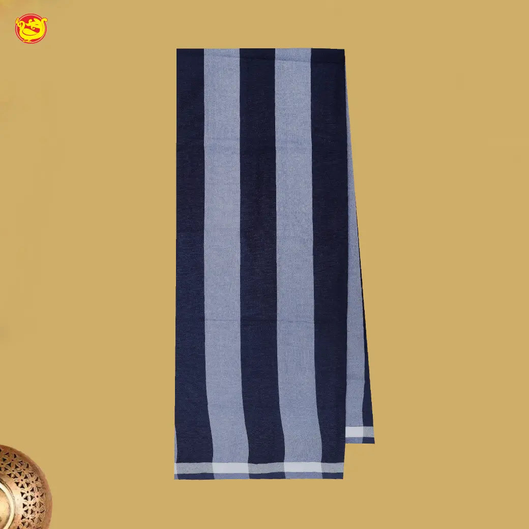 Men’s Checked Cotton Stitched Lungi