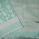 Green Colour Fancy Weaving Saree