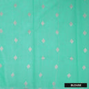 Green Colour Fancy Weaving Saree