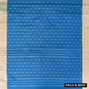 Sky Blue With Light Yellow Arani Silk Saree