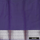 Creen With Purple Silk Cotton Saree
