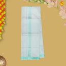 Sea Green Colour Readymade Shirt And Matching Border Dhoti Set for Men