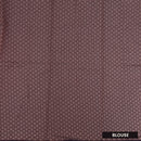 Wine purple With Sandal Zari Silk Cotton Saree