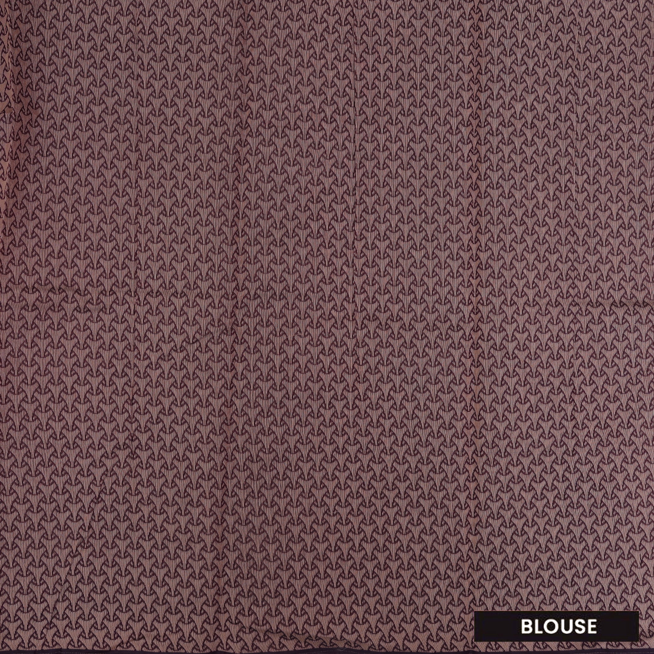 Wine purple With Sandal Zari Silk Cotton Saree