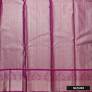 Sea-Green With Pink  Golden Zari Border Wedding Silk Saree