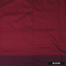 Teal Green With Maroon Premium Quality Kalyani Cotton Saree