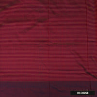 Teal Green With Maroon Premium Quality Kalyani Cotton Saree