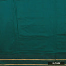 Sandal With Green Premium Quality Kalyani Cotton Saree