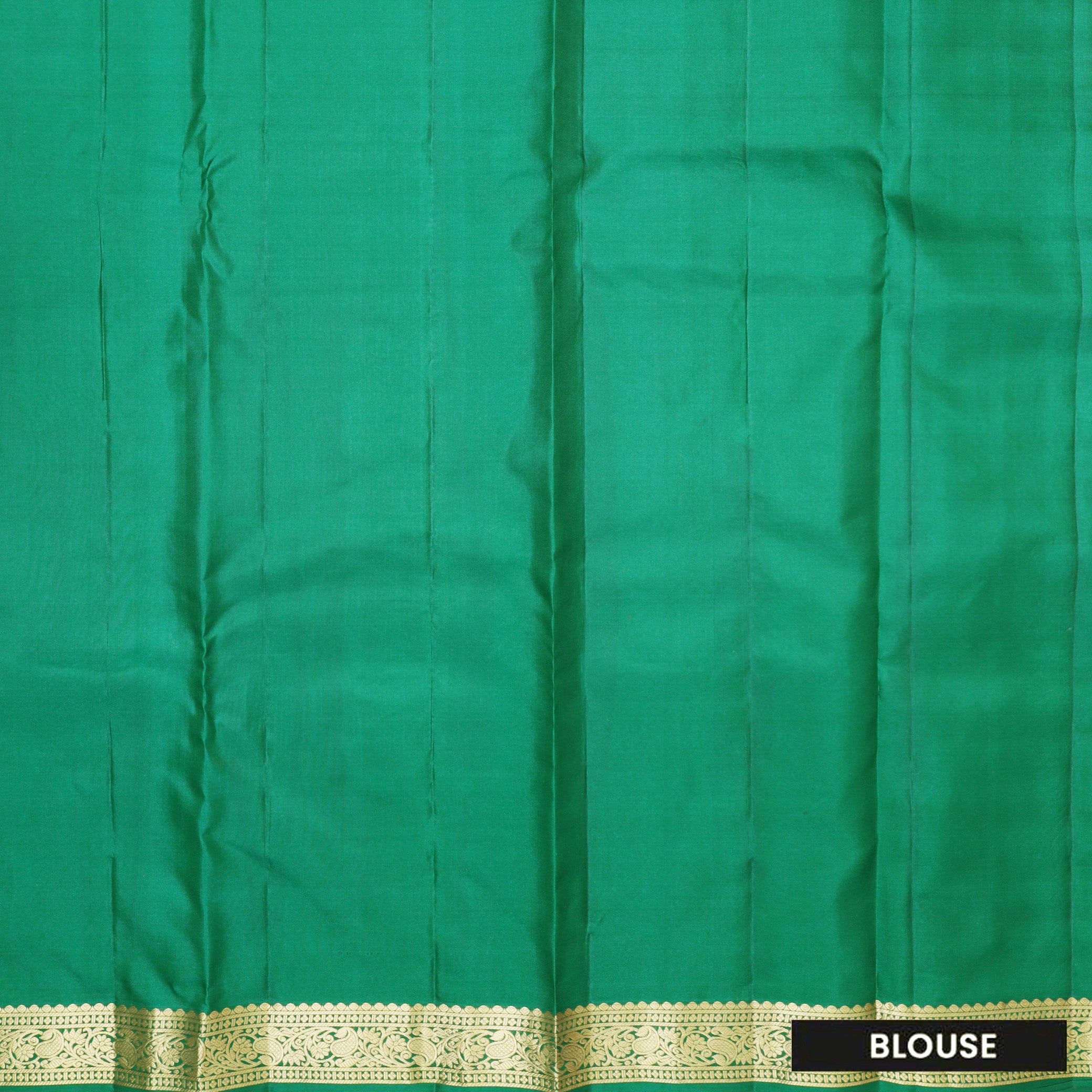 Red With Green Gold Zari Yuvana Semi Soft Silk Saree