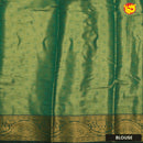 Green Leaf's Floral Print Tussar Silk Saree