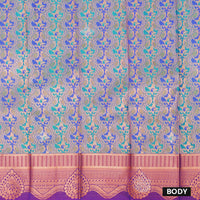 Multi Colour Art Silk Saree