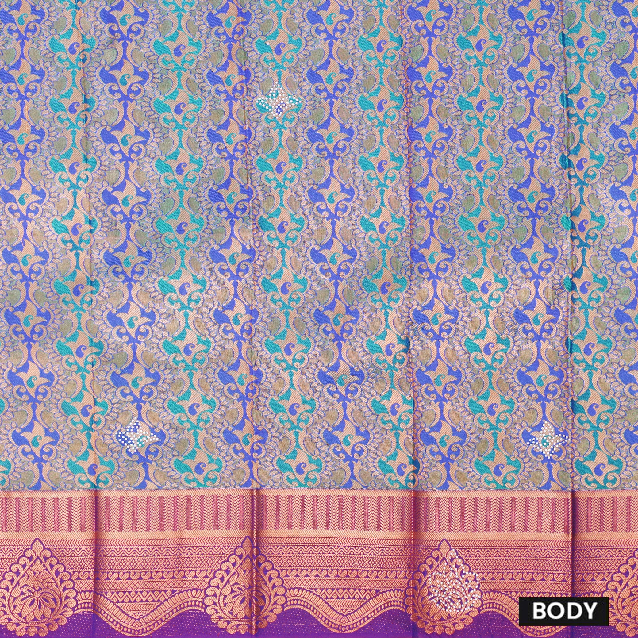 Multi Colour Art Silk Saree