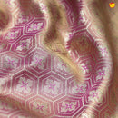 Pinkish purple tissue Kanchivaram silk saree - Thenianantham